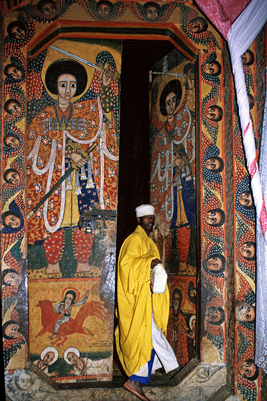 36   Church wall paintings   Tana lake